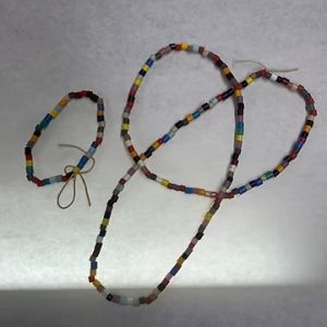 EGUNGUN CORAL REEF  NECKLACE & BRACELET