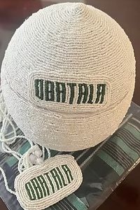 Container for Obatala with necklace